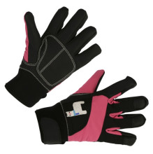 Rokavice Mini zimske  pink/črne  6 - 8