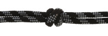 UZDA hlevska vrv z vozli - XL črna/siva