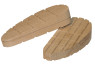 Technovit - podkvica lesena klinaste oblike XL