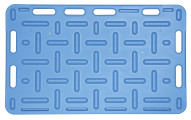 Deska za gnanje prašičev 120×76cm - modra