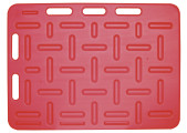 Deska za gnanje prašičev 94×76cm - rdeča