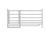 Modularna ograda z vrati cink. 0,92 × 2,75m
