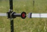 Ročka za ograjo - s priključkom Litzclip inox - 40mm