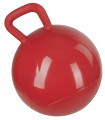 Žoga za konja z ventilom - rdeča 25cm